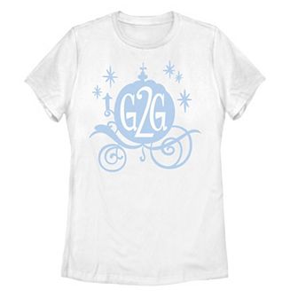 Juniors' Disney's Wreck It Ralph 2 Comfy Princess Cinderella G2G Graphic Tee