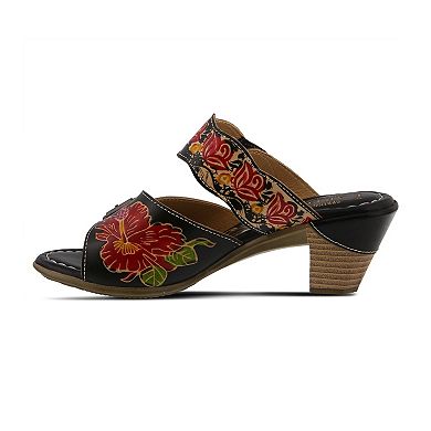 L'Artiste By Spring Step Ozuna Women's Leather Sandals 