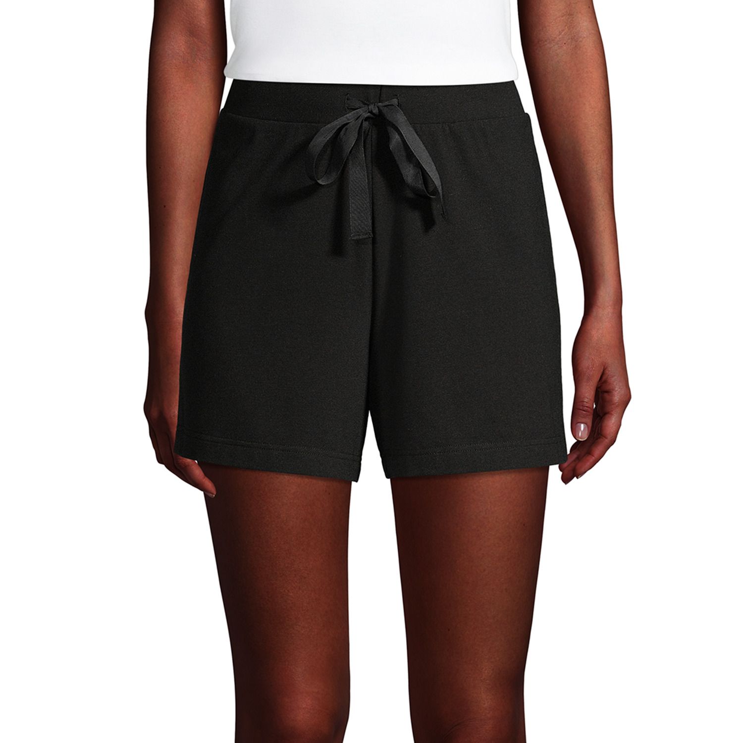 Image for Lands' End Petite Tie-Waist Pajama Shorts at Kohl's.
