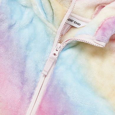 Girls 7-16 Lands' End Softest Fleece Hooded Jacket