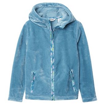 Girls 2-20 Lands' End Softest Fleece Hooded Jacket