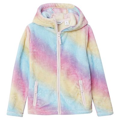 Girls 2-20 Lands' End Softest Fleece Hooded Jacket