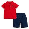 Baby Boy Levi's® Polo Shirt & Shorts Set