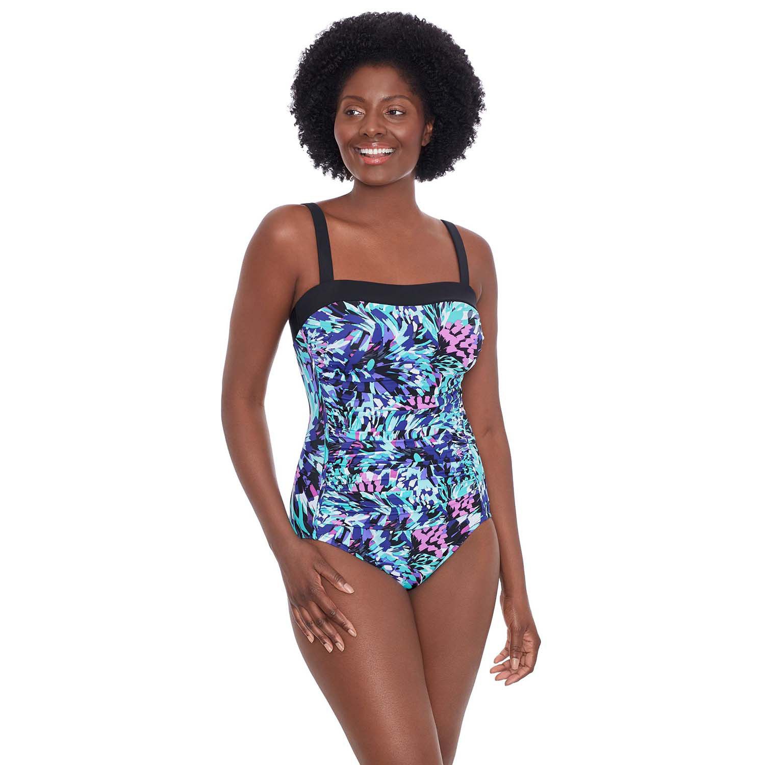 croft and barrow tummy control swimsuit