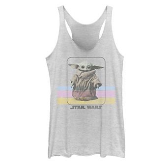 Juniors' Fifth Sun Star Wars Retro The Child Portrait Tank Top