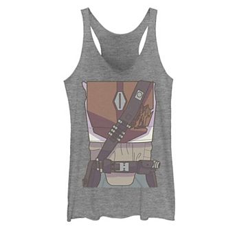 Juniors' Star Wars The Mandalorian Costume Halloween Tank Top