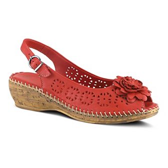 Spring Step Belford Women's Leather Slingback Sandals