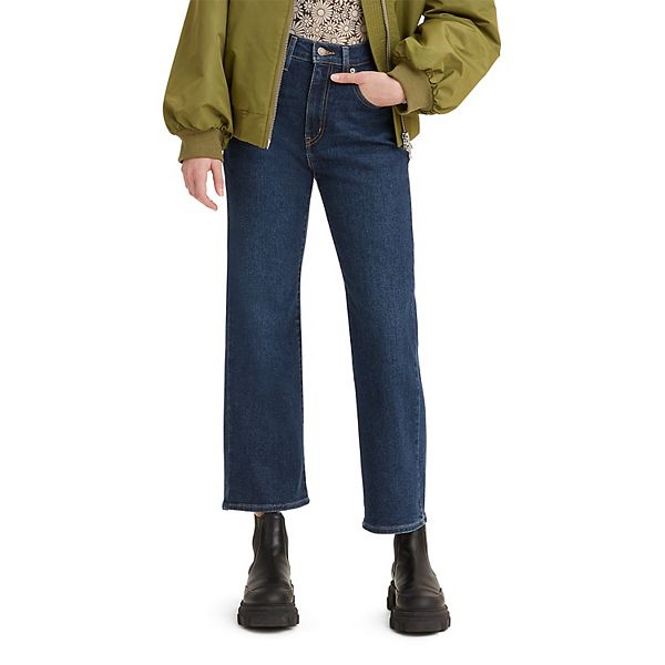 Women s Levi s High Waisted Cropped Flare Jeans