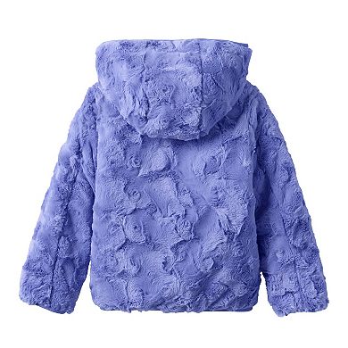 Girls 7-16 Lands' End Reversible Fleece Jacket