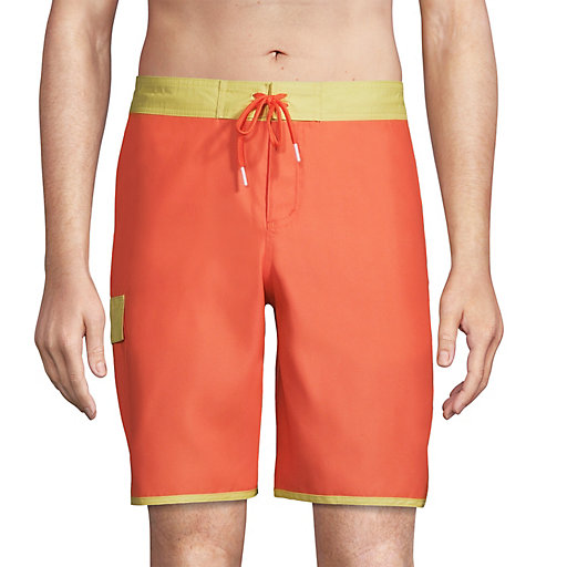 Ladies Urban Beach Orange Yellow Surf Board Shorts Summer Swim Casual Wear New 