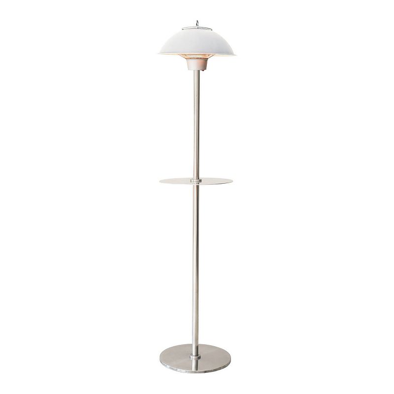 Hanover Accessories Electric Infrared Heat Floor Lamp, Grey
