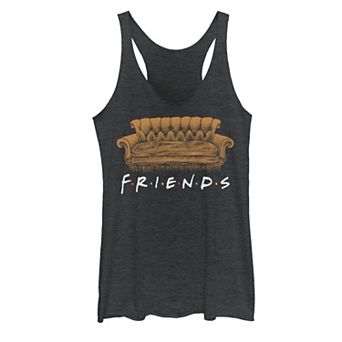 Juniors' Friends Couch Coffee Graphic Tank Top