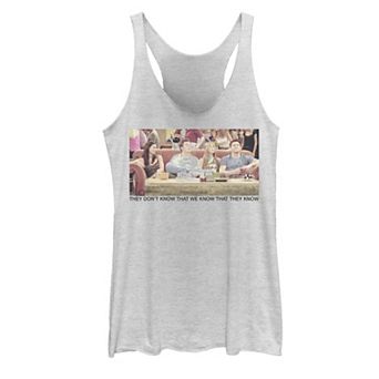 Juniors' Friends They Don't Know That We Know That They Know Graphic Tank Top