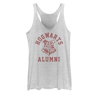 Juniors' Harry Potter Hogwarts Alumni Crest Graphic Tank Top