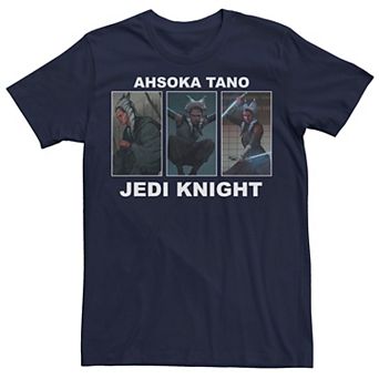 Men's Star Wars: The Mandalorian Ahsoka Tano Jedi Knight Panels 13 Tee