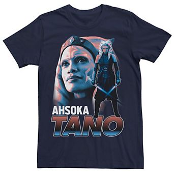 Men's Star Wars: The Mandalorian Ahsoka Tano Collage R13 Tee