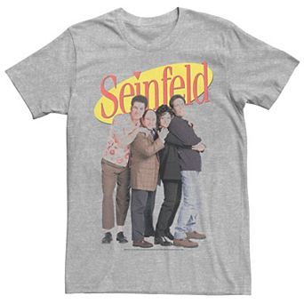 Men's Seinfeld Distressed Group Cast Logo Tee