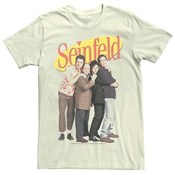Men's Seinfeld Distressed Group Cast Logo Tee
