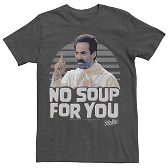 Men's Seinfeld Soup Nazi Photo Real Tee
