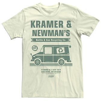 Men's Seinfeld Kramer And Newman's Poster Tee
