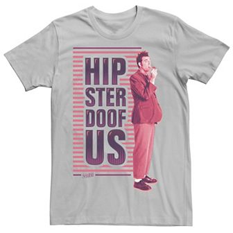 Men's Seinfeld Hipster Doofus Poster Tee