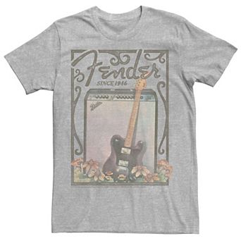 Men's Fender Since 1946 Floral Poster Tee