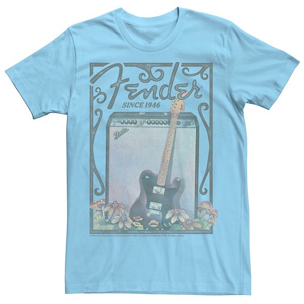 Men's Fender Since 1946 Floral Poster Tee