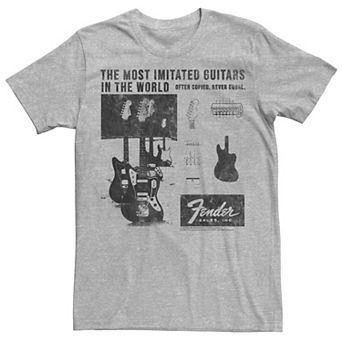 Men's Fender The Most Imitated Guitars In The World Tee