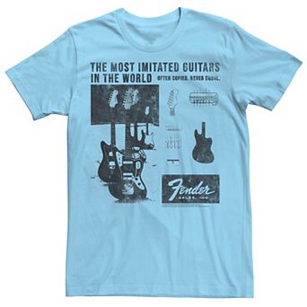 Men's Fender The Most Imitated Guitars In The World Tee