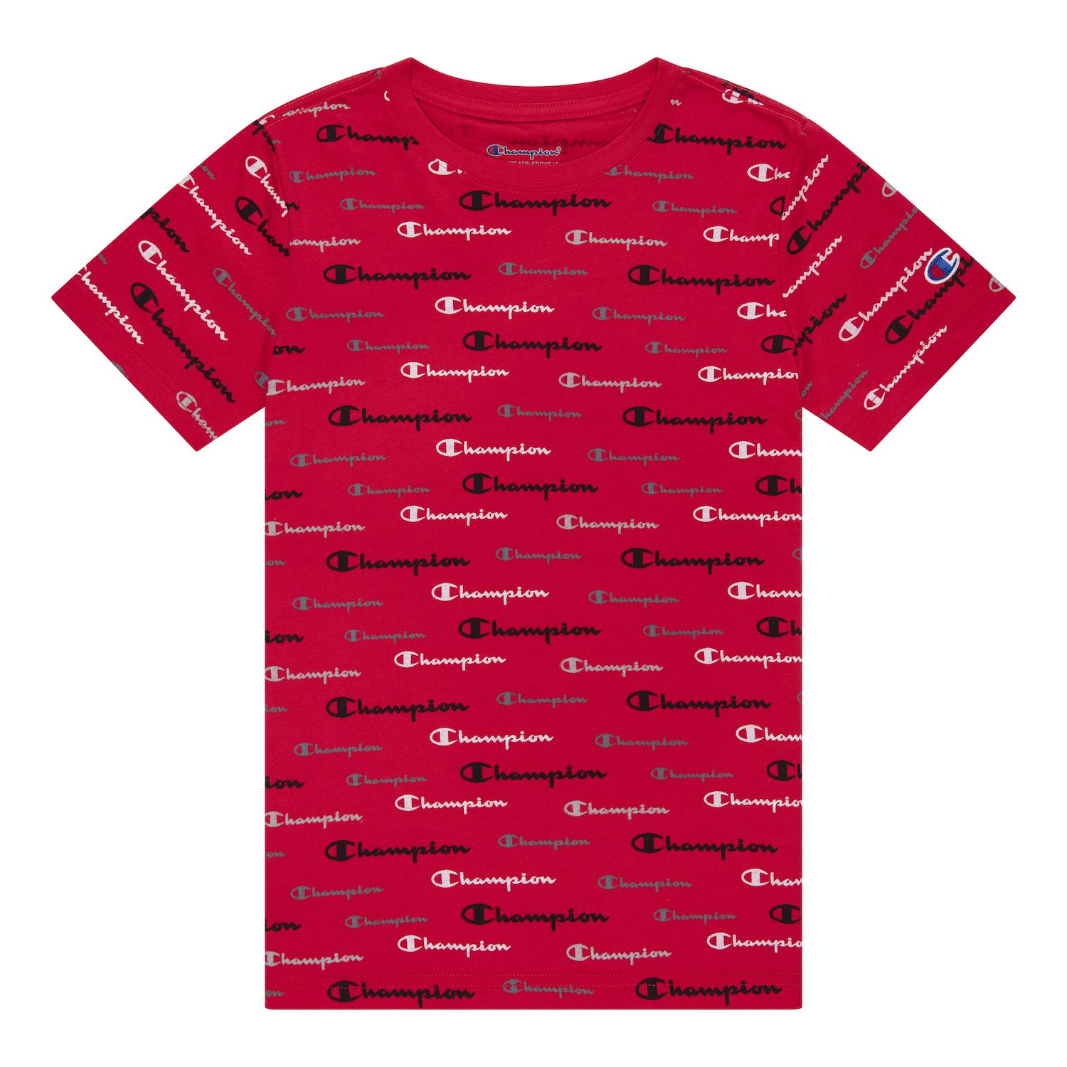 champion multi color tee