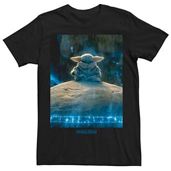Men's Star Wars: The Mandalorian Grogu Jedi Temple R14 Tee