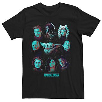 Men's Star Wars: The Mandalorian Character Portraits R14 Tee