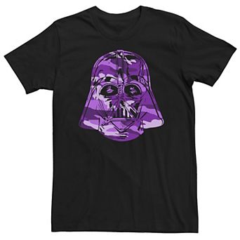 Men's Star Wars Camo Vader Big Face Tee