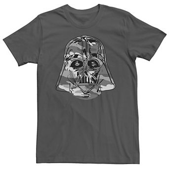 Men's Star Wars Camo Vader Big Face Tee