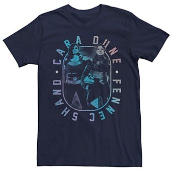 Men's Star Wars: The Mandalorian Cara Dune & Fennec Shand Gradient Tee
