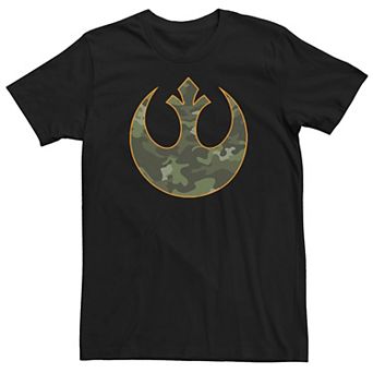 Men's Star Wars Camo Rebellion Logo Tee