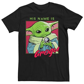 Men's Star Wars: The Mandalorian His Name Is Grogu Tee