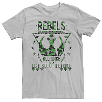 Men's Star Wars Camouflage Rebels Logo Tee