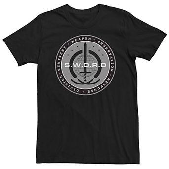 Men's Marvel WandaVision Sword Logo Tee