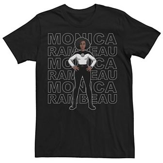 Men's Marvel WandaVision Agent Stack Poster Tee
