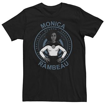 Men's Marvel WandaVision Heroic Rambeau Poster Tee