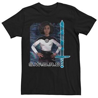 Men's Marvel WandaVision Digital Wanda Poster Tee