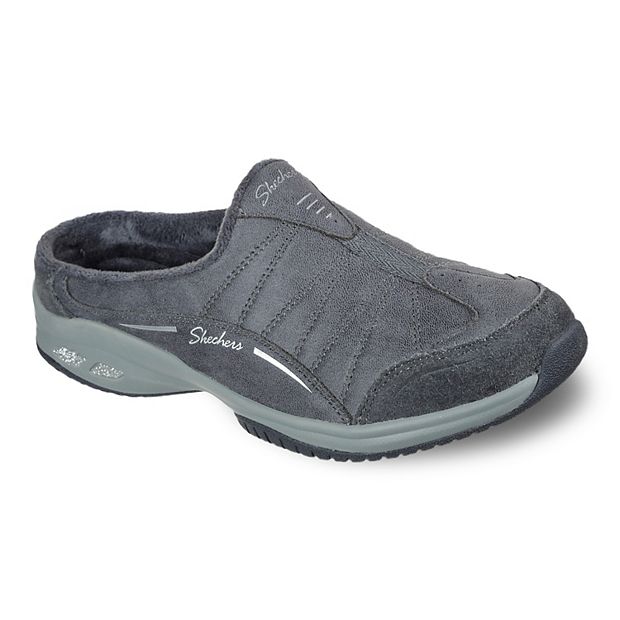 Skechers cheap black mules