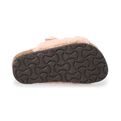 Jumping Beans® Magnetizing Toddler Girls' Faux-Fur Slide Sandals