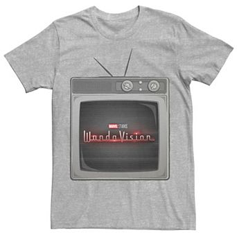 Men's Marvel WandaVision Television Logo Tee
