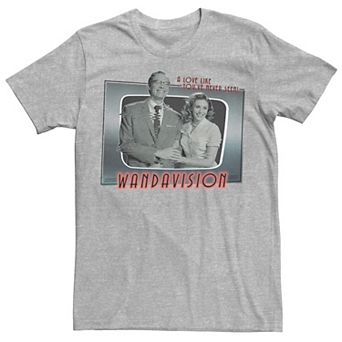 Men's Marvel WandaVision A Love Like You've Never Seen Television Tee