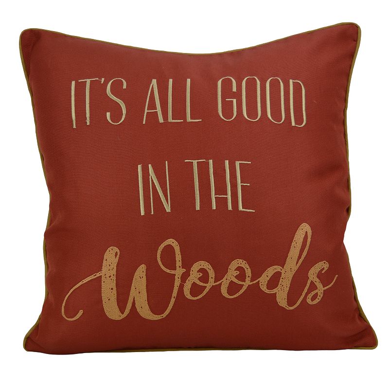 Donna Sharp Sunset Woods Decorative Pillow, Multicolor, Fits All