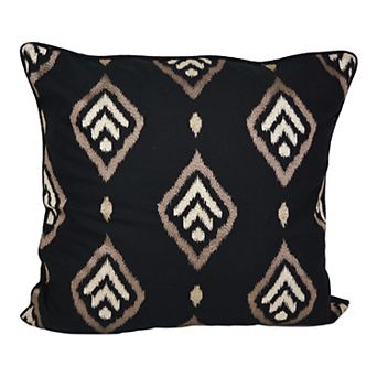 Donna Sharp Lexington Black Throw Pillow
