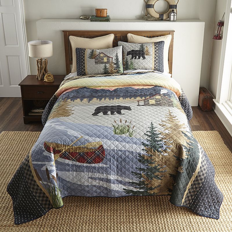 65452894 Donna Sharp Sunset Cottage Quilt Set, Multicolor,  sku 65452894