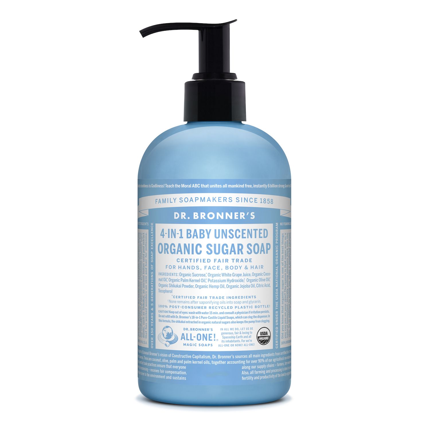 Image for Dr. Bronner’s Organic Baby Pump Soap - Unscented at Kohl's.